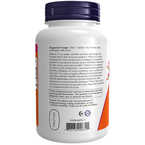 Now Foods, Vitamin C-500, 250 Tabs Now Foods