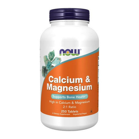 Now Foods, Calcium-Magnesium, 500/250 mg, 250 Tabs