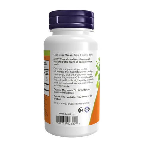 Now Foods, Chlorella, 1000 mg, 60 Tabs