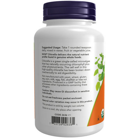 Now Foods, Chlorella Powder, 4 OZ