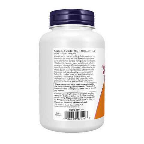 Now Foods, Colostrum, 3 OZ Now Foods