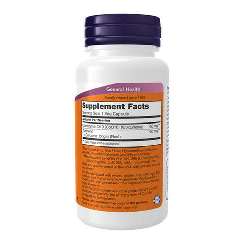 Now Foods, CoQ10, 150 mg, 100 Veg Caps Now Foods