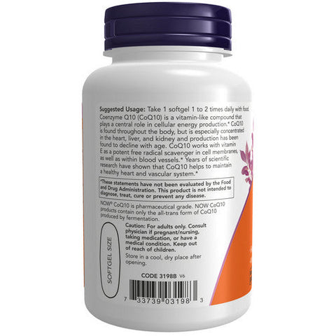 Now Foods, CoQ10, 400 mg, 60 Softgels Now Foods