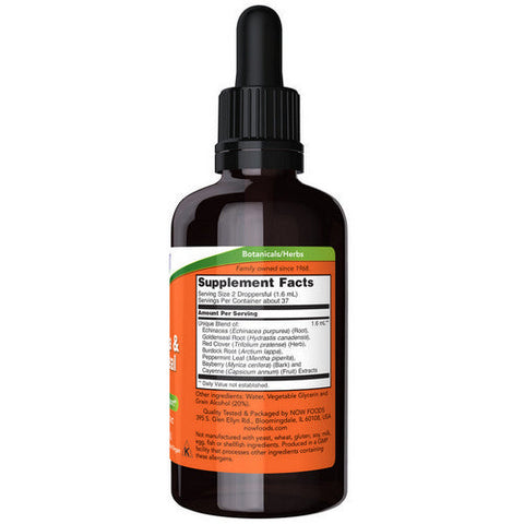 Now Foods, Echinacea & Goldenseal Plus, 2 OZ Now Foods