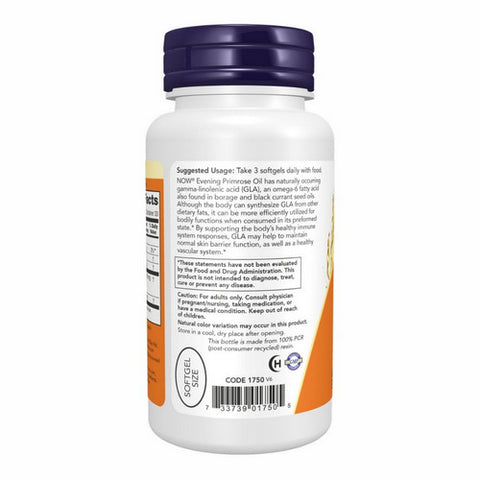 Now Foods, Evening Primrose Oil, 500 mg, 100 Softgels