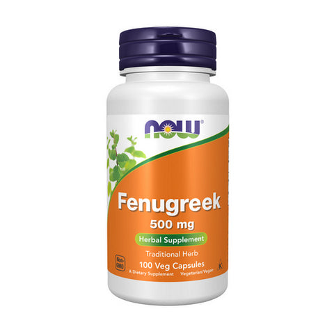Now Foods, Fenugreek, 500 mg, 100 Caps