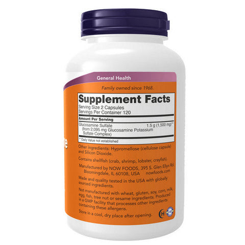 Now Foods, Glucosamine Sulfate, 750 mg, 240 Caps Now Foods