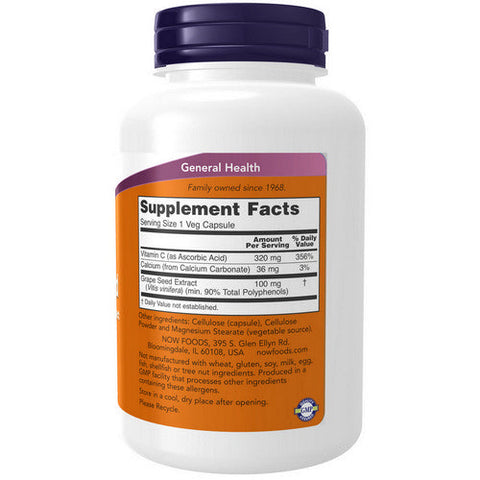 Now Foods, Grape Seed, 100 mg, 200 Caps Now Foods