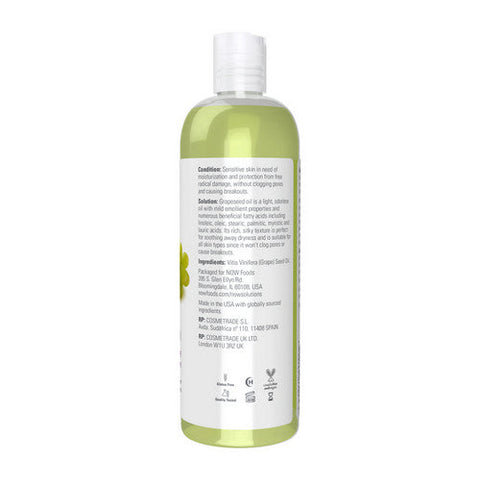 Now Foods, Grapeseed Oil, OIL, 16 Oz Now Foods