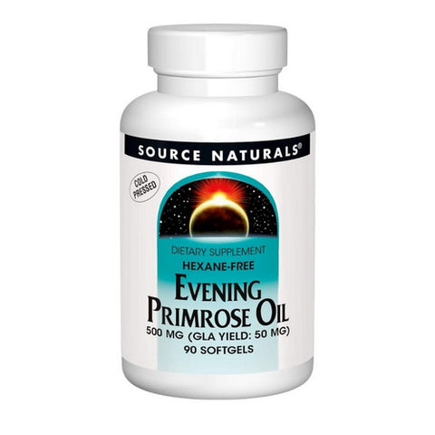 Source Naturals, Evening Primrose Oil, 500 mg, 90 Softgels