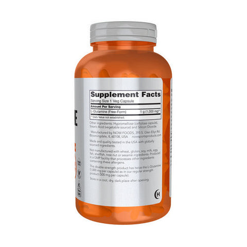 Now Foods, L-Glutamine, 1000 mg, 240 Caps Now Foods