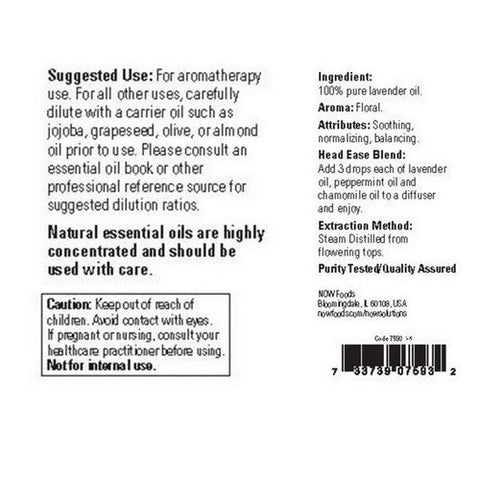 Now Foods, Lavender Oil, 16 OZ Now Foods