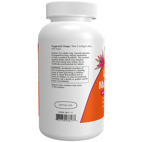 Now Foods, Liquid Multi Gels, 180 Softgels