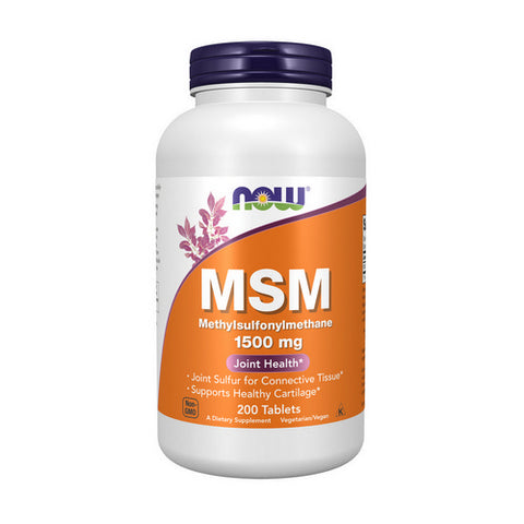 Now Foods, M.S.M, 1500 mg, 200 Tabs