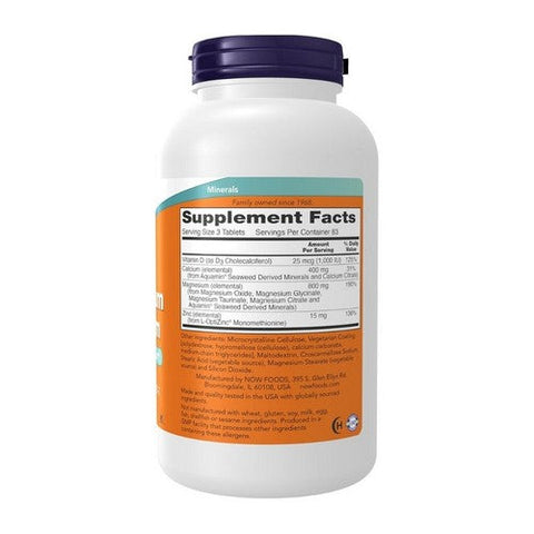 Now Foods, Magnesium & Calcium, 250 Tabs Now Foods
