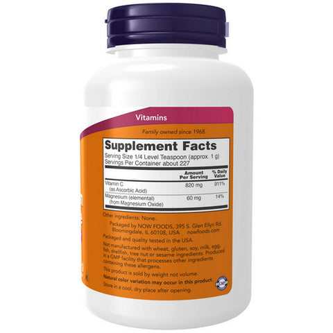 Now Foods, Magnesium Ascorbate Powder, 8 OZ