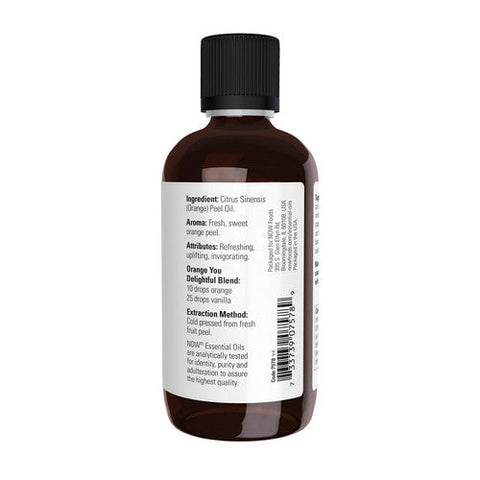 Now Foods, Orange Oil, SWEET, 4 Oz Now Foods