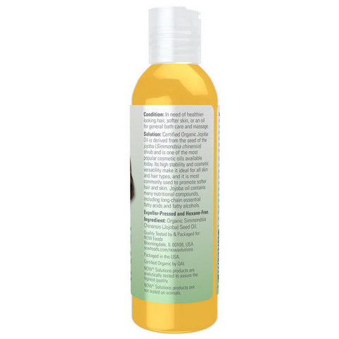 Now Foods, Organic JoJoba Oil, 4 OZ Now Foods