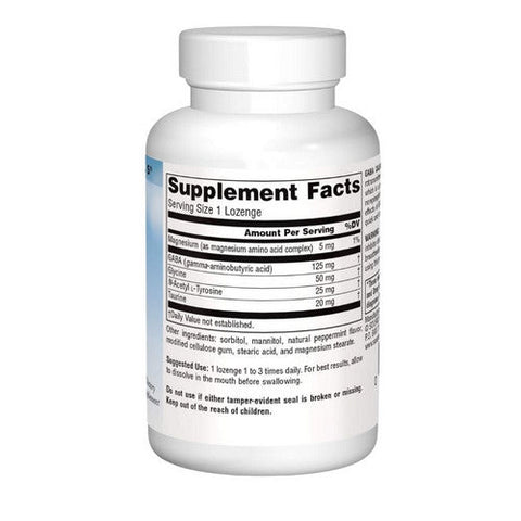 Source Naturals, Gaba Calm, Peppermint 30 Lozenges Source Naturals