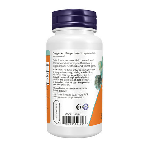 Now Foods, Selenium, 200 Mcg, 90 Veg Caps