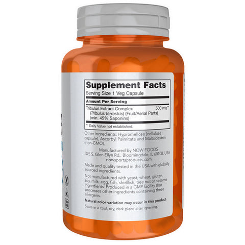 Now Foods, Tribulus, 500 mg, 100 Caps