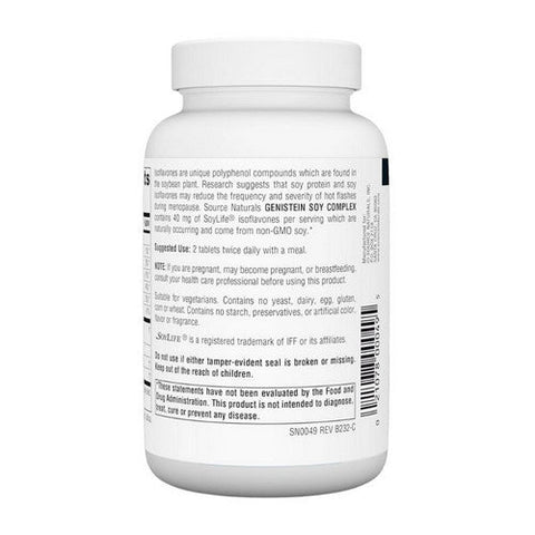 Source Naturals, Genistein Soy Complex, 1000 mg, 60 Tabs Source Naturals