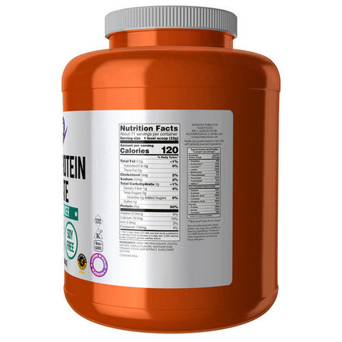 Now Foods, Whey Protein Isolate, Creamy Vanilla, 5 lbs Now Foods