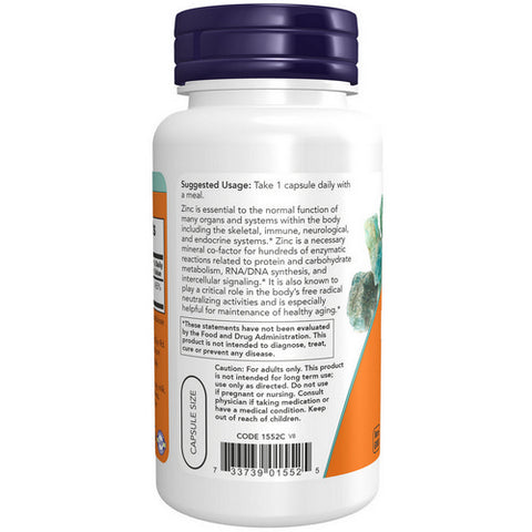 Now Foods, Zinc Picolinate, 50 mg, 120 Caps