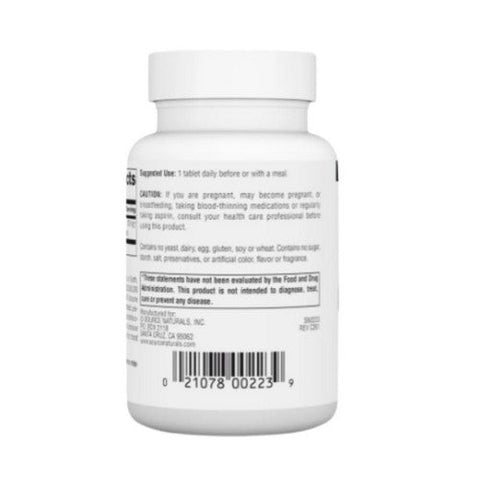 Source Naturals, Ginkgo-24 Biloba Extract, 120 MG, 120 Tabs Source Naturals