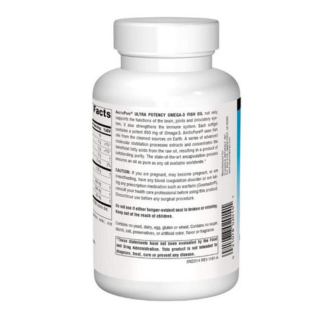 Source Naturals, Arcticpure, Ultra Potency 120 Softgels