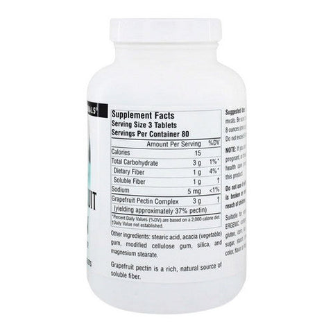 Source Naturals, Grapefruit Pectin, 1000 mg, 240 Tabs Source Naturals