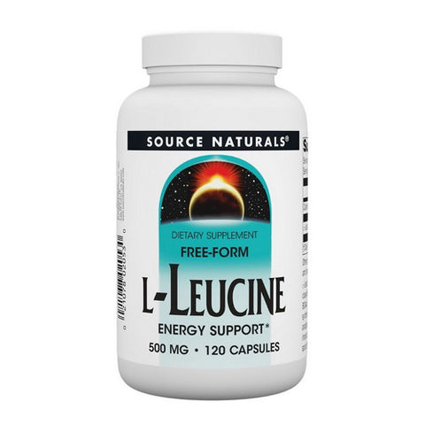Source Naturals, L-Leucine, Caps 120 Tabs
