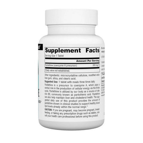 Source Naturals, Pantethine, 60 Tabs Source Naturals