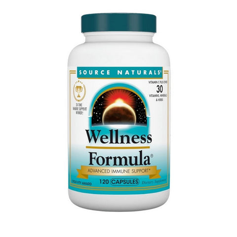 Source Naturals, Wellness Formula, 120 Caps