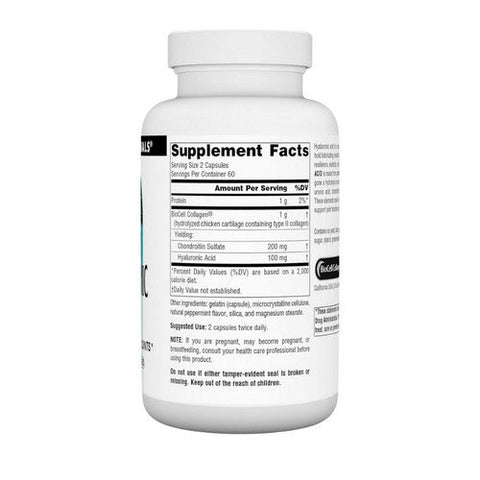 Source Naturals, Hyaluronic Acid, 50 mg, 120 Caps Source Naturals
