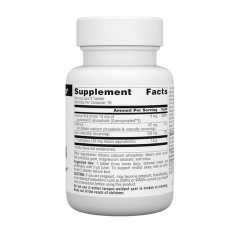 Source Naturals, L-Tryptophan, 500 mg, 30 Tabs