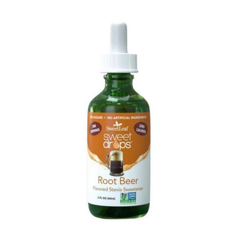 Sweetleaf Stevia, Sweet Drops Flavored Stevia Sweetener Root Beer, Root Beer 2 Fl Oz