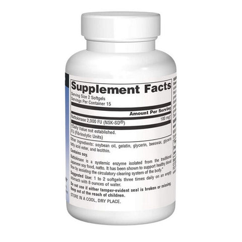 Source Naturals, Nattokinase, 50 mg, 30 Softgels
