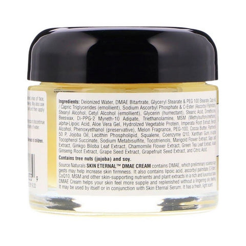Source Naturals, Skin Eternal Dmae Cream, 2 Oz Jar