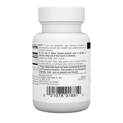 Source Naturals, Zeaxanthin With Lutein Capsules, 30 Caps