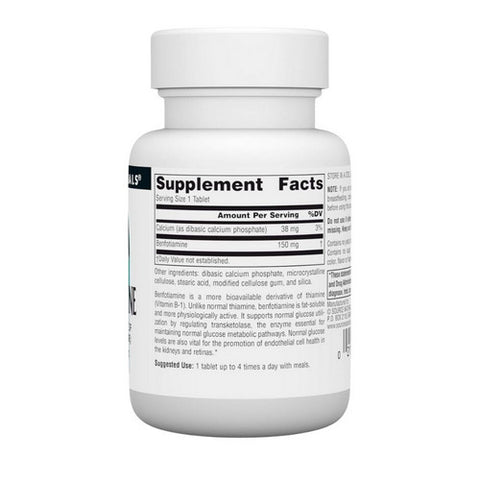Source Naturals, Benfotiamine, 150 mg, 30 Tabs