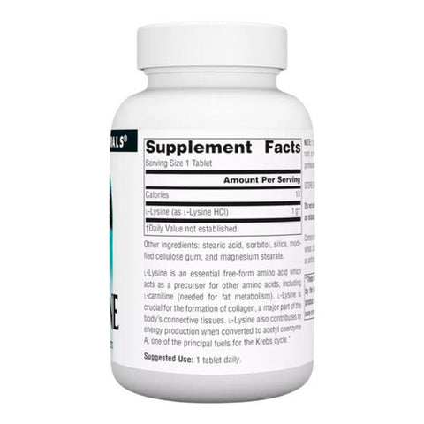 Source Naturals, L-Lysine, 1000 mg, 50 Tabs