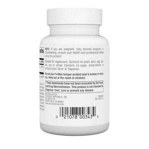 Source Naturals, Manganese Chelate, 10 mg, 250 Tabs Source Naturals