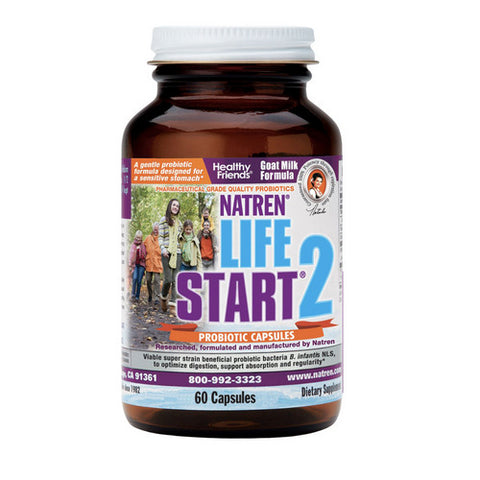 Natren, Life Start 2  Goat Milk Formula, 60 Caps