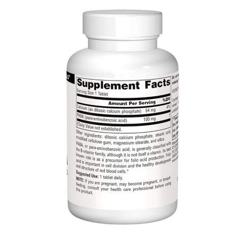 Source Naturals, PABA, 100 mg, 250 Tabs Source Naturals