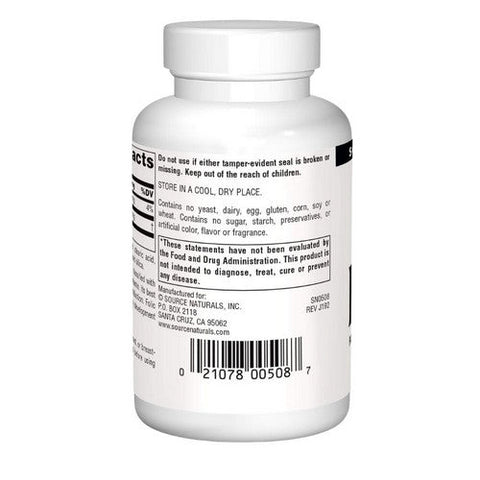 Source Naturals, PABA, 100 mg, 250 Tabs Source Naturals