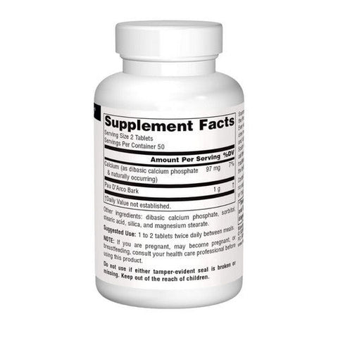 Source Naturals, Pau D'arco, 500 mg, 100 Tabs Source Naturals