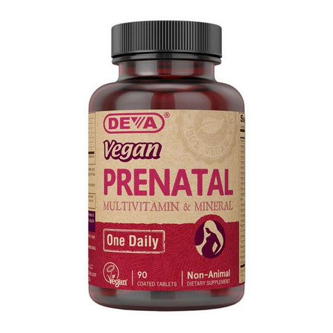 Prenatal Multivtamn 90 Tab by Deva Vegan Vitamins