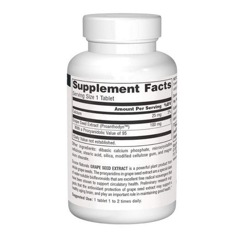 Source Naturals, Proanthodyn, 100 mg, 60 Tabs Source Naturals