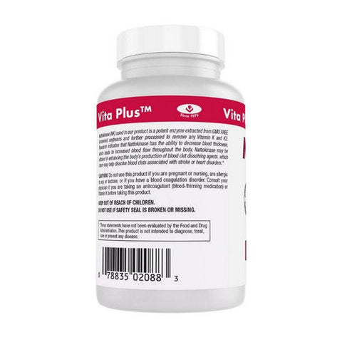 Vita plus, Nattokinase 2000 FU, 90 CAPS Vita plus